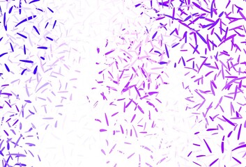 Light Purple vector background with stright stripes.