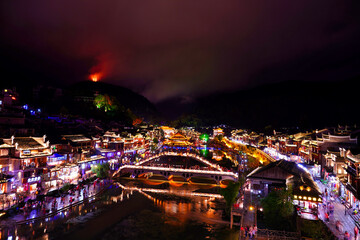 Obraz premium 中国鳳凰古城