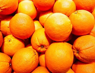 Pile of oranges