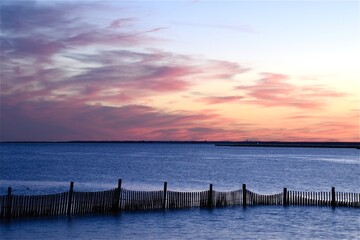 Fototapeta premium sunset over the sea
