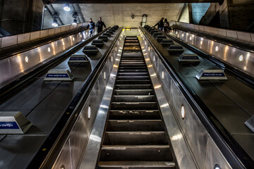 Obraz premium Empty london streets becouse of covid-19