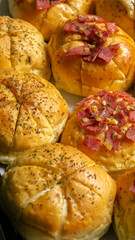 Mini Korean Garlic Cream Cheese Bread 
