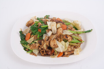 Stir-fried Noodles in Sweet Soy Sauce with Pork
