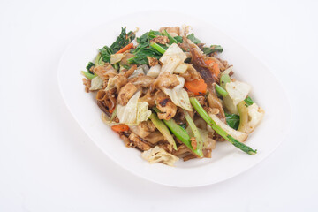 Stir-fried Noodles in Sweet Soy Sauce with Pork