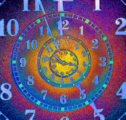 Infinity Clocks set for  5am 