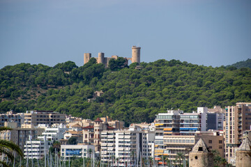 Fototapeta na wymiar Castell de Bellver, Palma de Mallorca, España