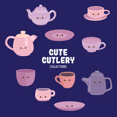 colorful and cute objects