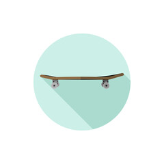 Flat design Skateboard