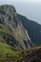 Naklejka premium Slieve League Cliff, Donegal, Ireland