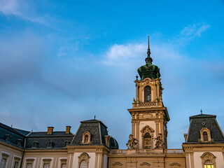 Naklejka na ściany i meble View on the Festetics Palace in Keszthely