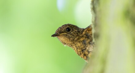 a beautiful sparrow seeing from backside ,click by me.