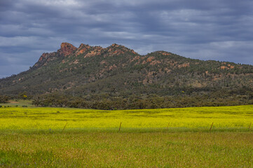 The Flinders Ranges in the remote outback of South Australia