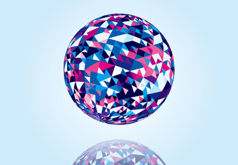 イラスト　球体　イメージ