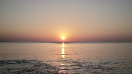 Fototapety  Zachód słońca z plaży?