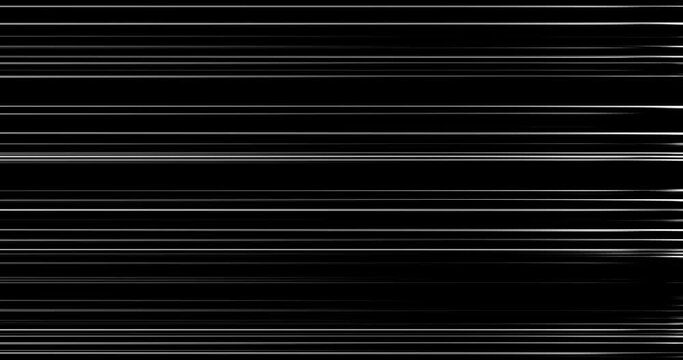 4k Black and white visual video effects with horizontal stripes background. Easy use for transition background. Ideal for masks, overlays. Formats UHD, HD, 1080p, 4K.