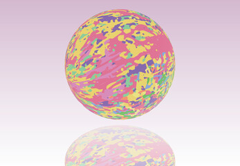 イラスト　地球