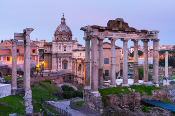 Naklejka premium Roman Forum, Rome, Italy, Europe