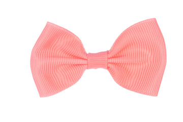Close up on isolated fancy bow tie