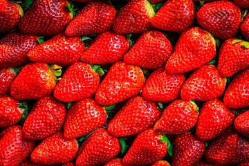 Erdbeeren Nahaufnahme