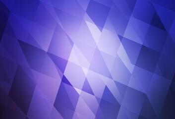Light Purple vector backdrop with rhombus.