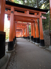 Santuario Fushimi Inari, en Kioto, Japón