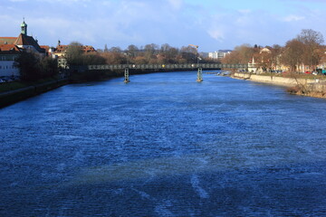 晴天のレーゲンスブルグ、ドイツ、Regensburg