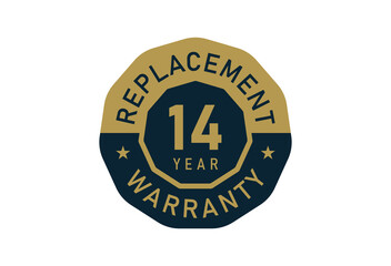 14 year replacement warranty, Replacement warranty images