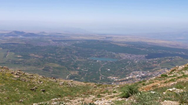 Mount Hermon view and Lebanon in background
Summer july 2020, wide shot

