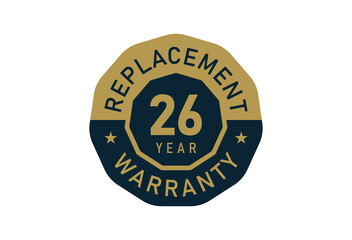 Fototapeta premium 26 year replacement warranty, Replacement warranty images