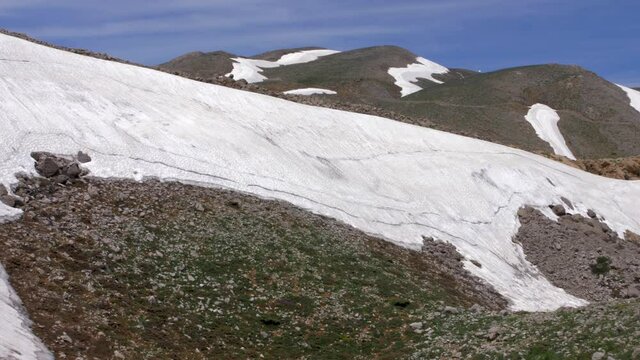 Mount Hermon landscape and snow patches, Summer, Israel
long shot view, summer, 2020

