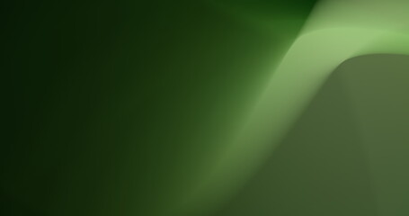 Abstract defocused 4k resolution geometric curves background for wallpaper, backdrop and varied nature design. Yellow green and turf green colors.