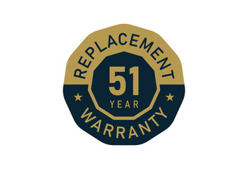 51 year replacement warranty, Replacement warranty images