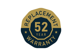 52 year replacement warranty, Replacement warranty images