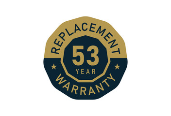 53 year replacement warranty, Replacement warranty images