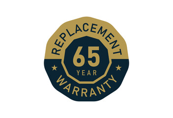 65 year replacement warranty, Replacement warranty images