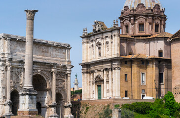 Roman Forum, Rome, Italy, Europe