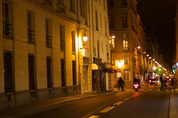 Naklejka na ściany i meble Paris city day n night 