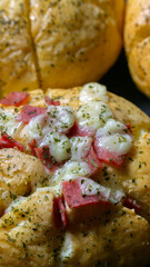 Korean Garlic Cheese Bread in Indonesia
