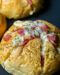Korean Garlic Cheese Bread in Indonesia