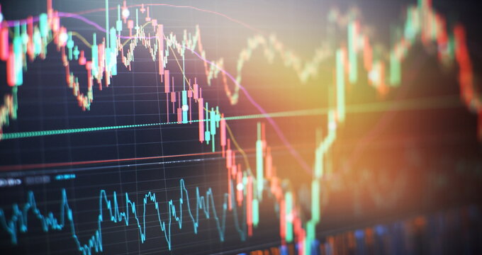 Currency exchange rate for world currency: US Dollar, Euro, Frank, Yen. Financial, money, global finance, stock market background.