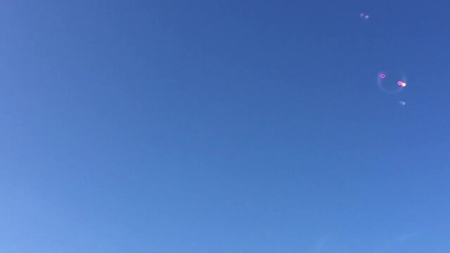 bubble floating background soapy copy bubble bubbles floating soap drift in blue sky with clouds stock, photo, photograph, picture, image space - stock footage video
