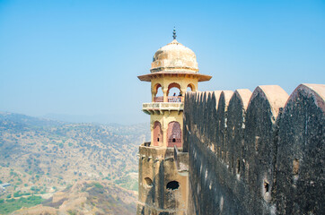 Jaigadh-Amer fort in Rajasthan, India