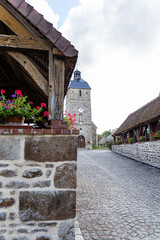&eacute;glise fleur bois normandie