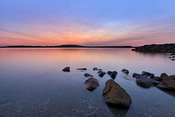 Abendstimmung / Abendrot / Sonnenuntergang