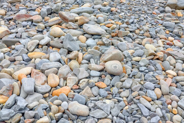 background of stones close-up. wall of stone