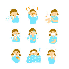  コロナ対策イラスト　200920 hanadaruma 