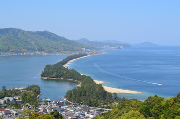 Fototapeta premium 【京都府】天橋立からの風景