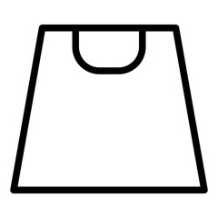 Bag line style icon. very suitable for your creative project.