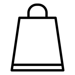 Bag line style icon. very suitable for your creative project.