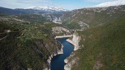 Obraz na płótnie Canvas Tara Canyon in Montenegro